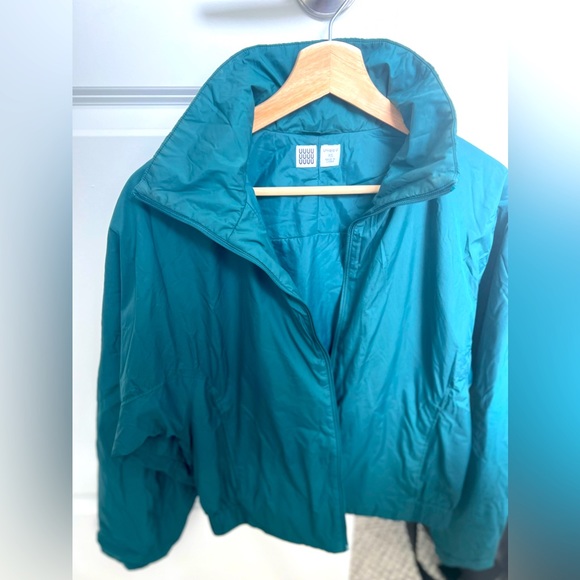 UniQlo Women’s Utility Jacket, Size XS, Turquoise - Picture 4 of 6